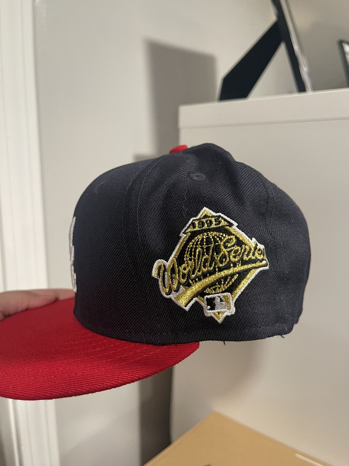 New Era New Era Atlanta Braves Fitted Size 7 1/8 Size ONE SIZE - 2 Thumbnail