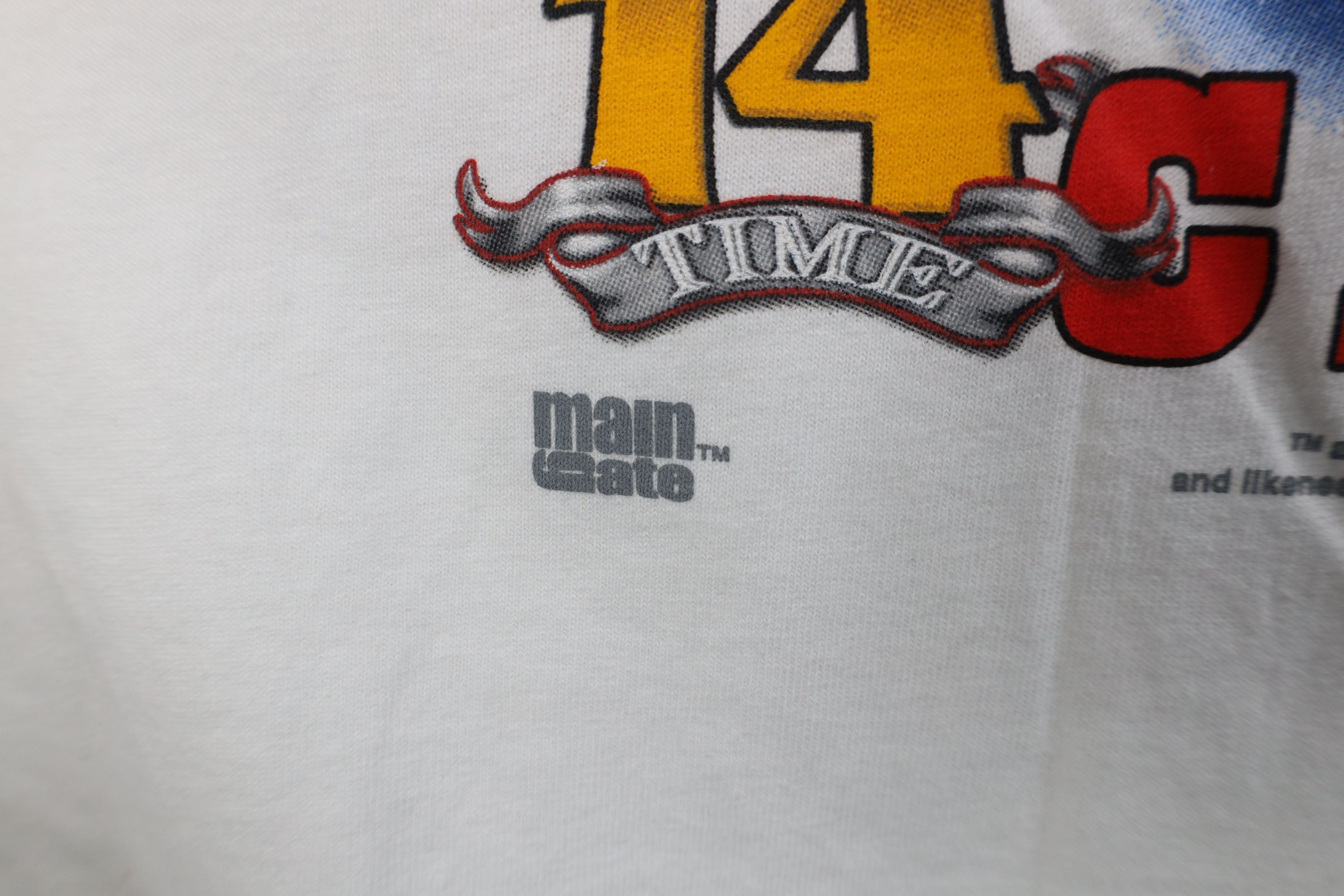Vintage Deadstock Vintage John Force 14 Time Champion Racing T-Shirt Size US XL / EU 56 / 4 - 11 Thumbnail