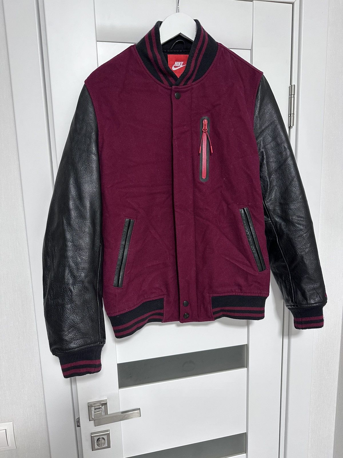 Nike Nike Destroyer Jacket – Thermore Wool Leather Bomber Size M Size US M / EU 48-50 / 2 - 2 Thumbnail