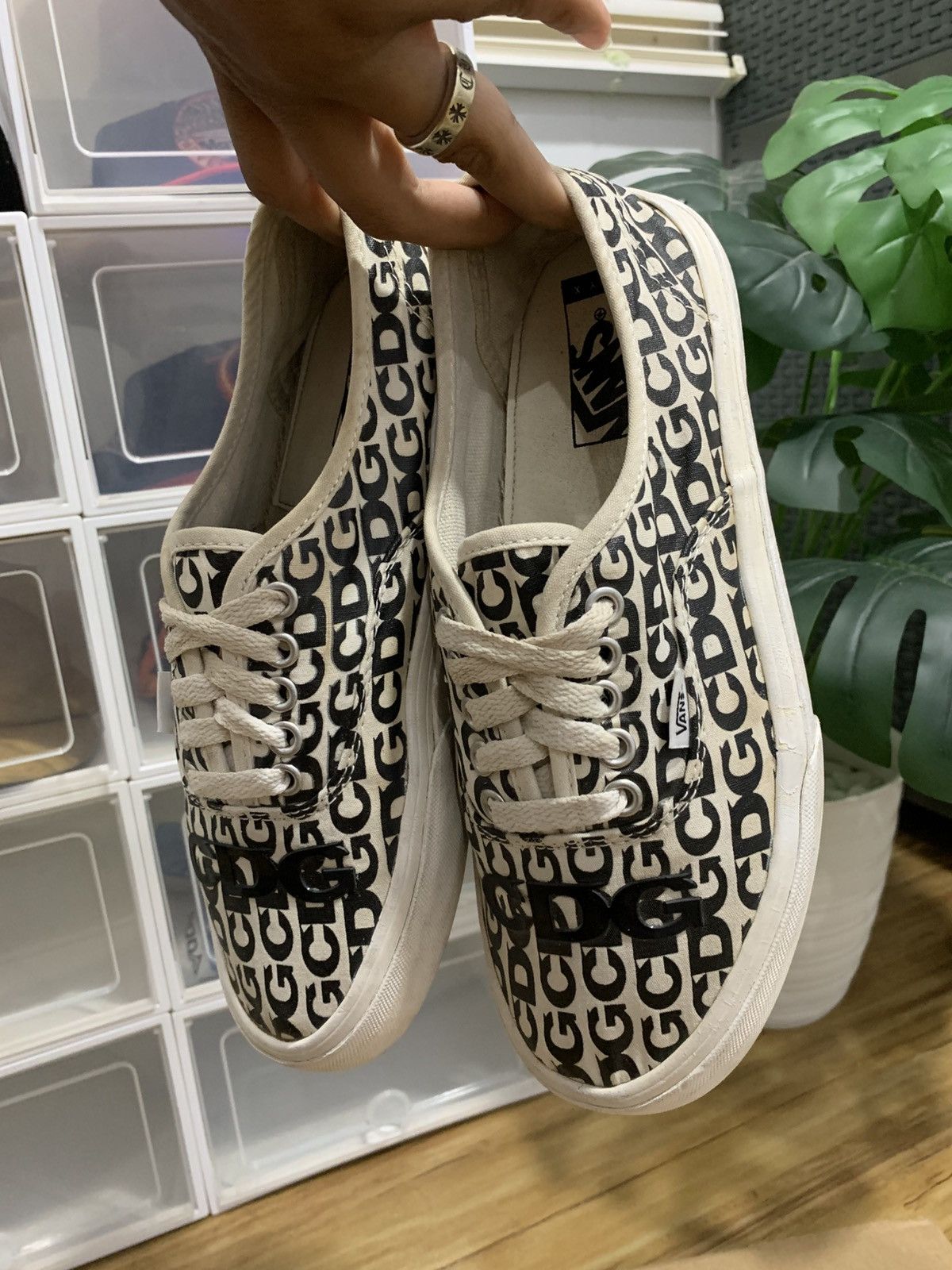 Comme des Garcons × Vans Vans OG Authentic LX CDG Comme Des Garcons Size US 6.5 / EU 39-40 - 4 Thumbnail