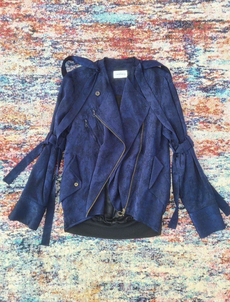 Song For The Mute Song For The Mute embroidered jacket jacket Size XS / US 0-2 / IT 36-38 - 1 Thumbnail