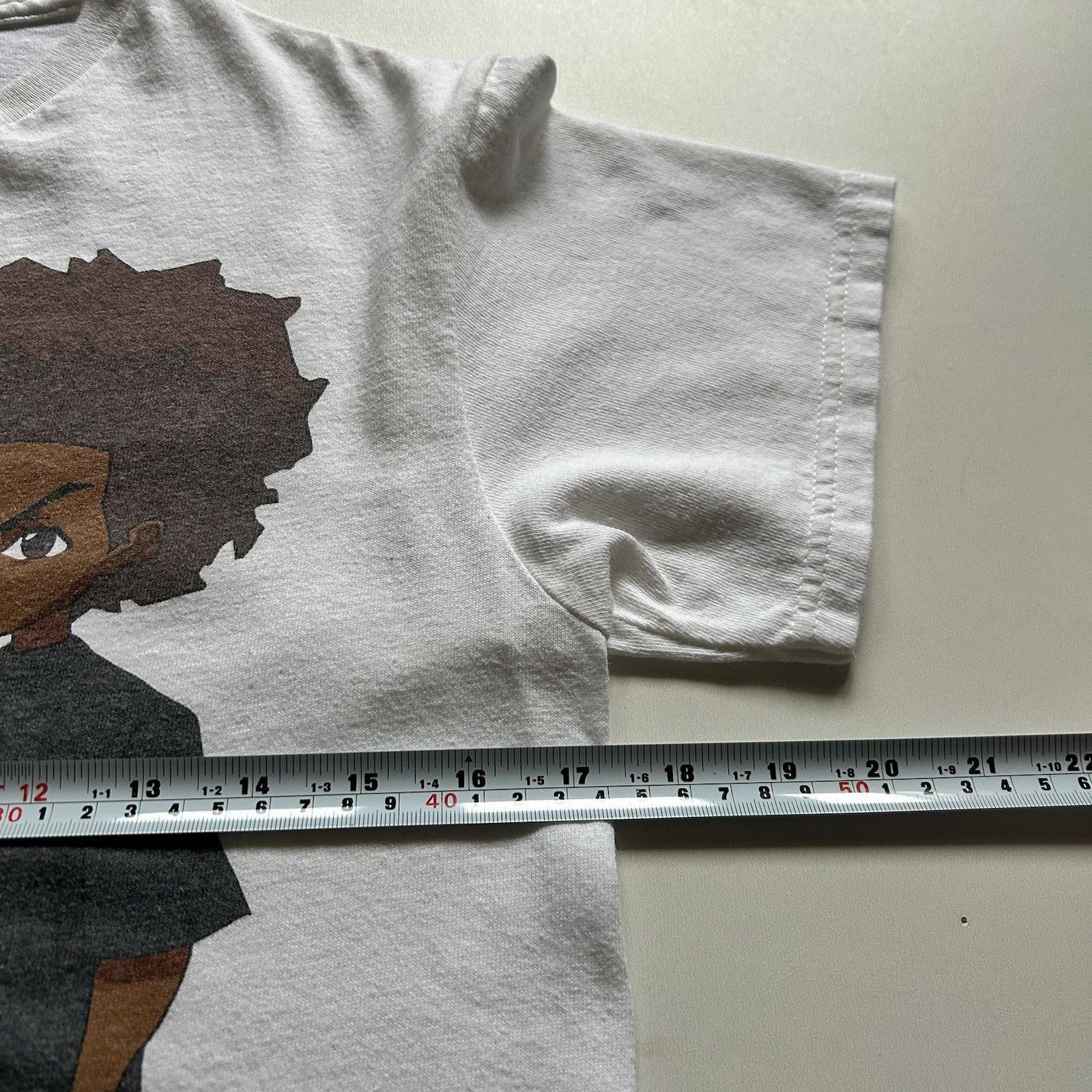 Vintage Vintage The Boondocks Shirt Small White Y2K Riley Huey Promo Size US S / EU 44-46 / 1 - 4 Thumbnail
