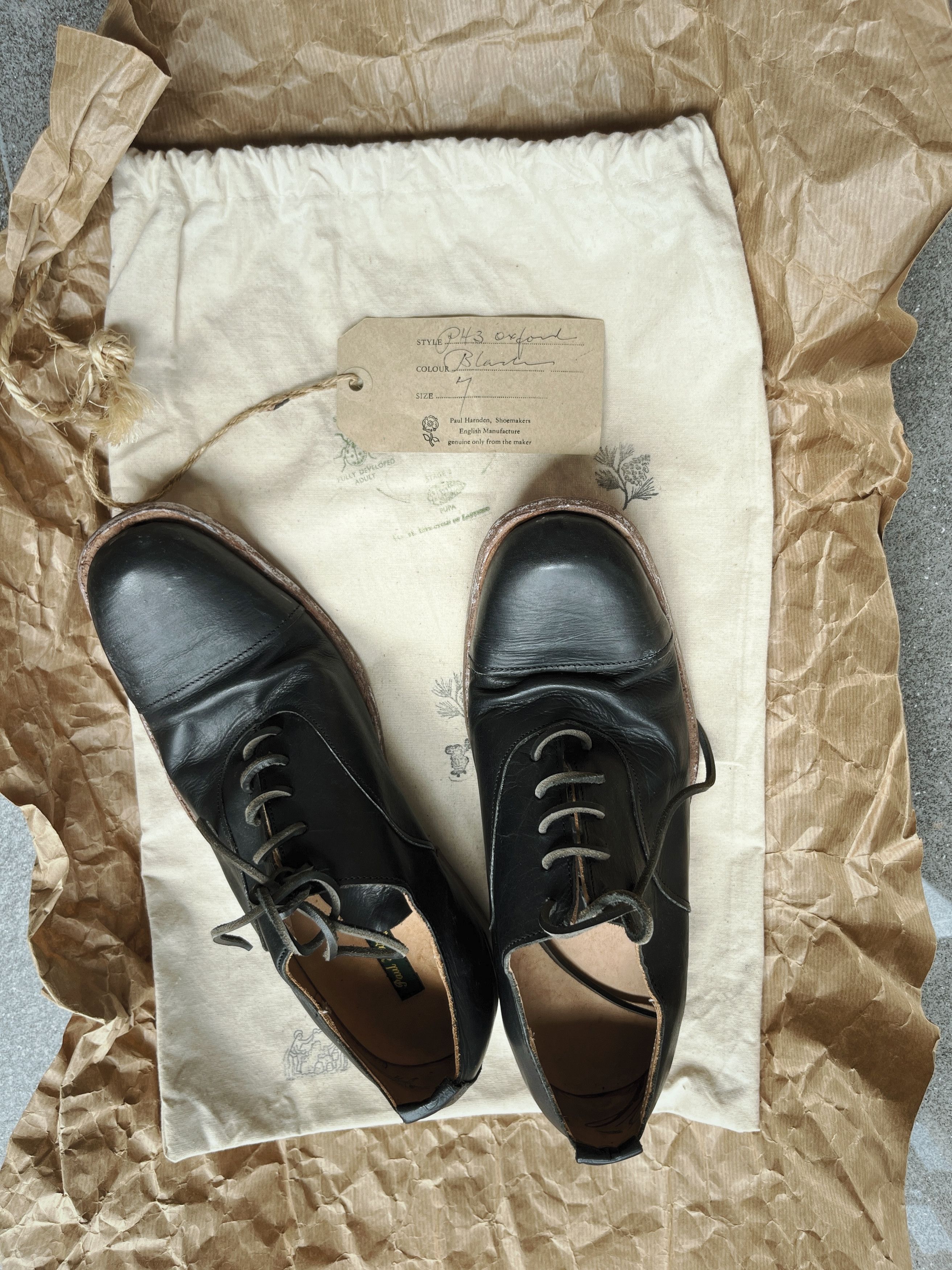 Paul Harnden Shoemakers Paul Harnden Shoemakers PH3 handmade Oxford Derby shoes Grailed