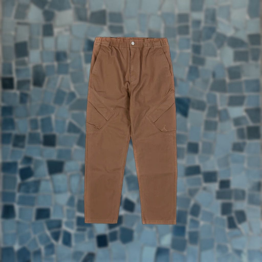 Nike Nike Jordan Chicago Utility Pants Men XL Cargo Trousers Pockets Canvas Cotton Brown Size US 36 / EU 52 - 1 Thumbnail