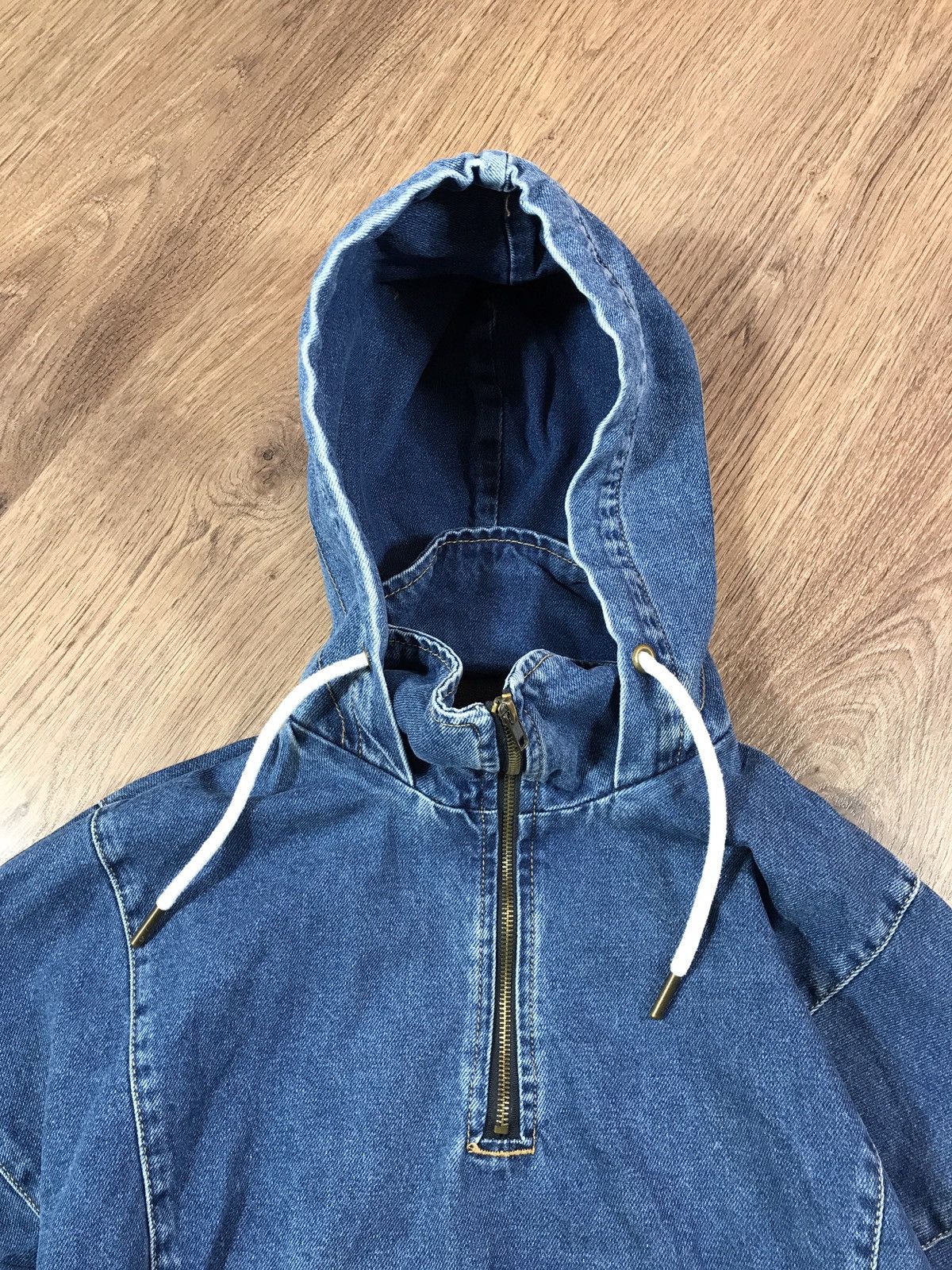 Karl Kani × Vintage Vintage Y2K Karl Kani Baggy Denim Anorak Jacket Skate 90s Size US S / EU 44-46 / 1 - 7 Thumbnail