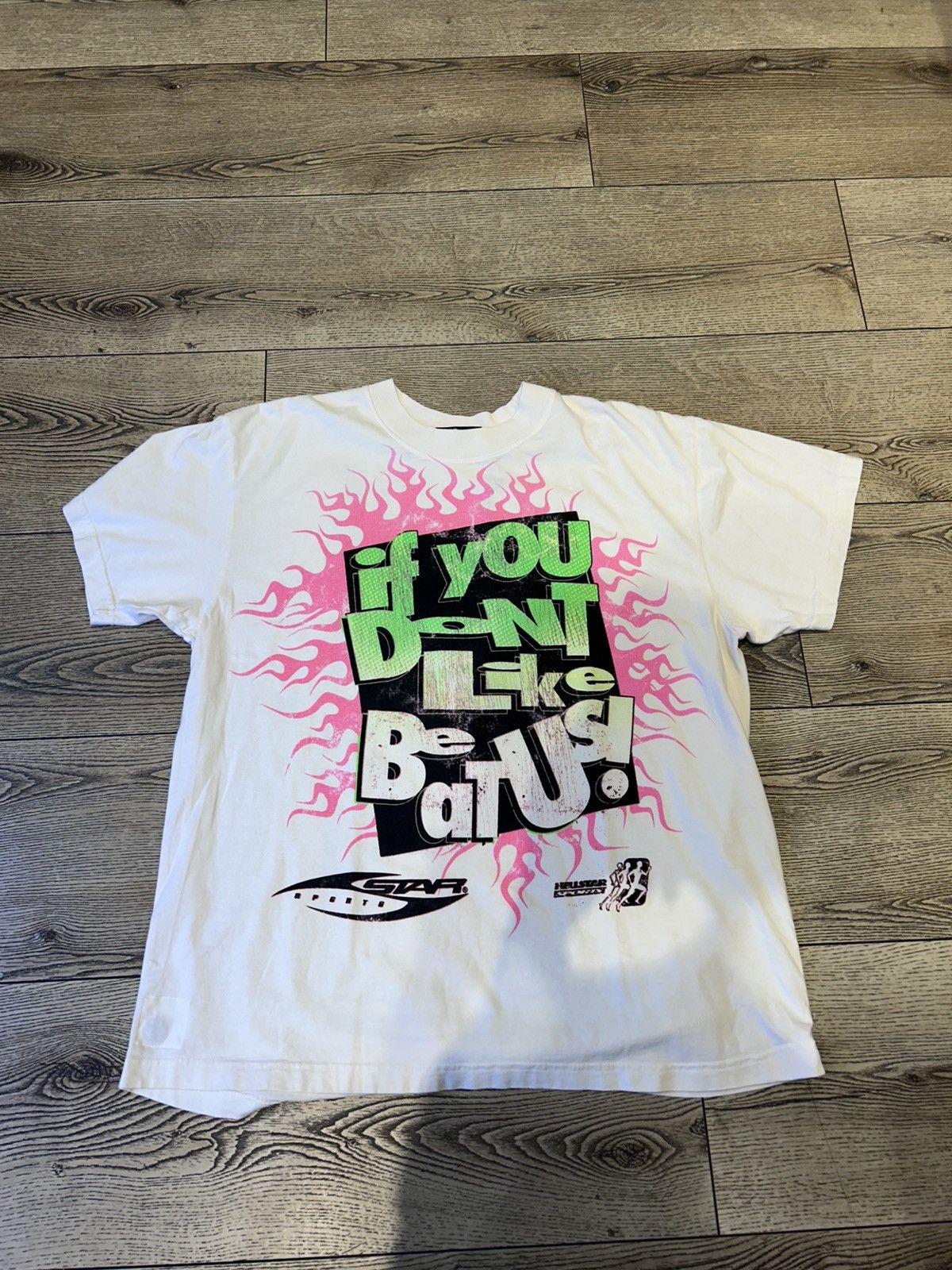 HELLSTAR Hellstar If You Dont Like Us Beat Us Tee Size US M / EU 48-50 / 2 - 1 Thumbnail