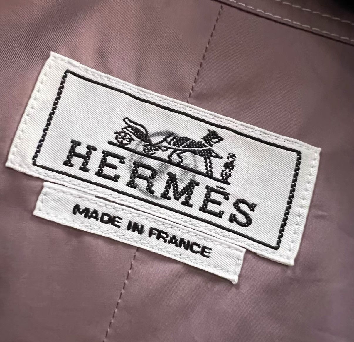 Hermes Hermès Pink Geometric Striped Shirt J41 Size US M / EU 48-50 / 2 - 4 Thumbnail