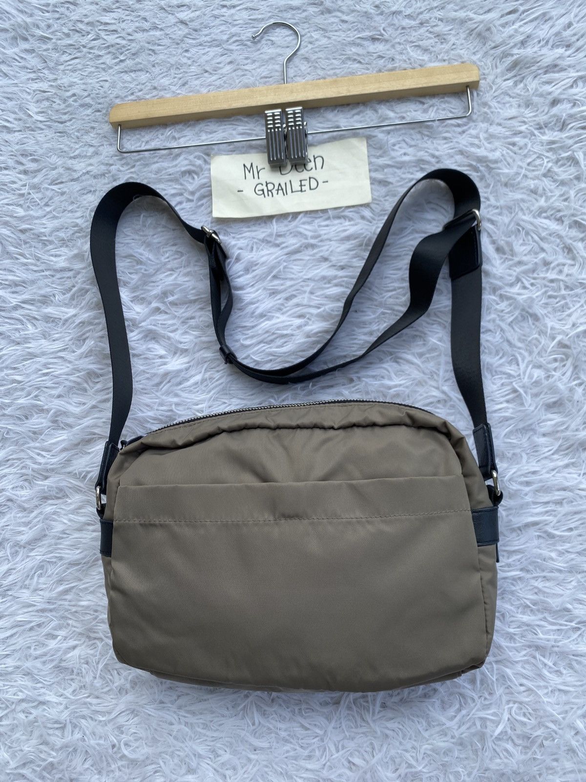 Yohji Yamamoto Rare Y'saccs Double Front Pocket Soulder Bag Size ONE SIZE - 11 Thumbnail