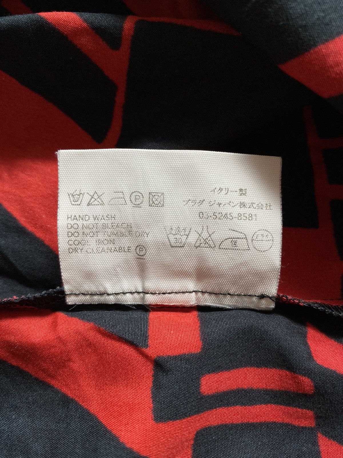Miu Miu Miu Miu SS01 Geometric Pattern Shirt Size XS / US 0-2 / IT 36-38 - 11 Thumbnail