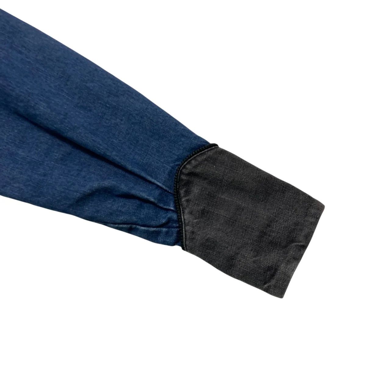 KOZABURO KOZABURO Denim Long Sleeve Western Shirt Blue 2 Size US M / EU 48-50 / 2 - 5 Thumbnail