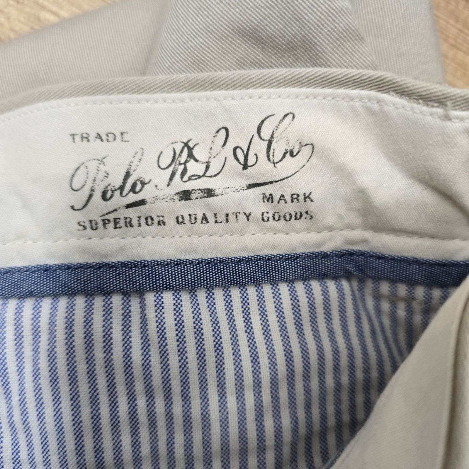 Polo Ralph Lauren Polo Ralph Lauren Classic Fit Beige Dress Pants Size 32/30 Size US 32 / EU 48 - 3 Thumbnail
