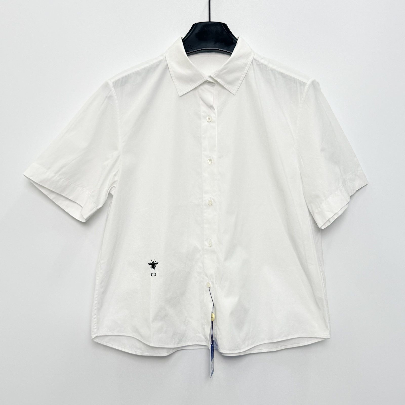 Dior Dior Bee Embroidery Button Up Shirt Size 36 Size XS / US 0-2 / IT 36-38 - 1 Thumbnail