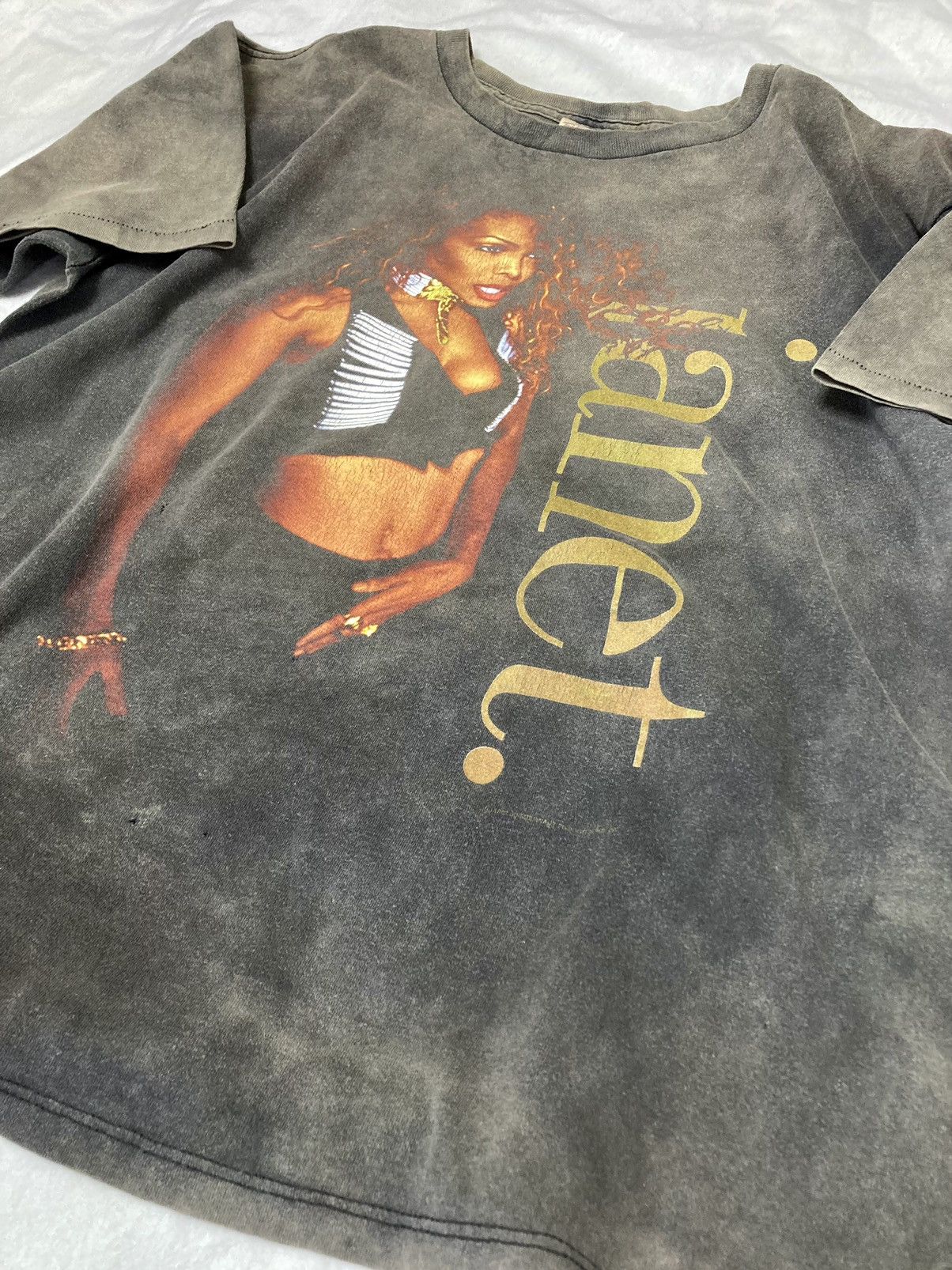Band Tees × Rap Tees × Vintage Vintage Janet Jackson T shirt 93 94 Size US XL / EU 56 / 4 - 2 Thumbnail