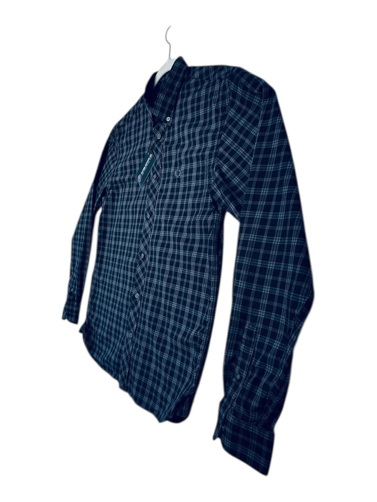 Fred Perry Fred Perry Shirt Men's UK Size M Black Check Embroidered Size US M / EU 48-50 / 2 - 3 Thumbnail