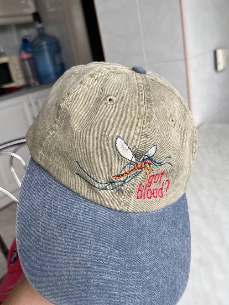 Vintage Vintage 1998/99's Tom Griffin Mosquito Got Blood? Humor Cap Size ONE SIZE - 6 Thumbnail