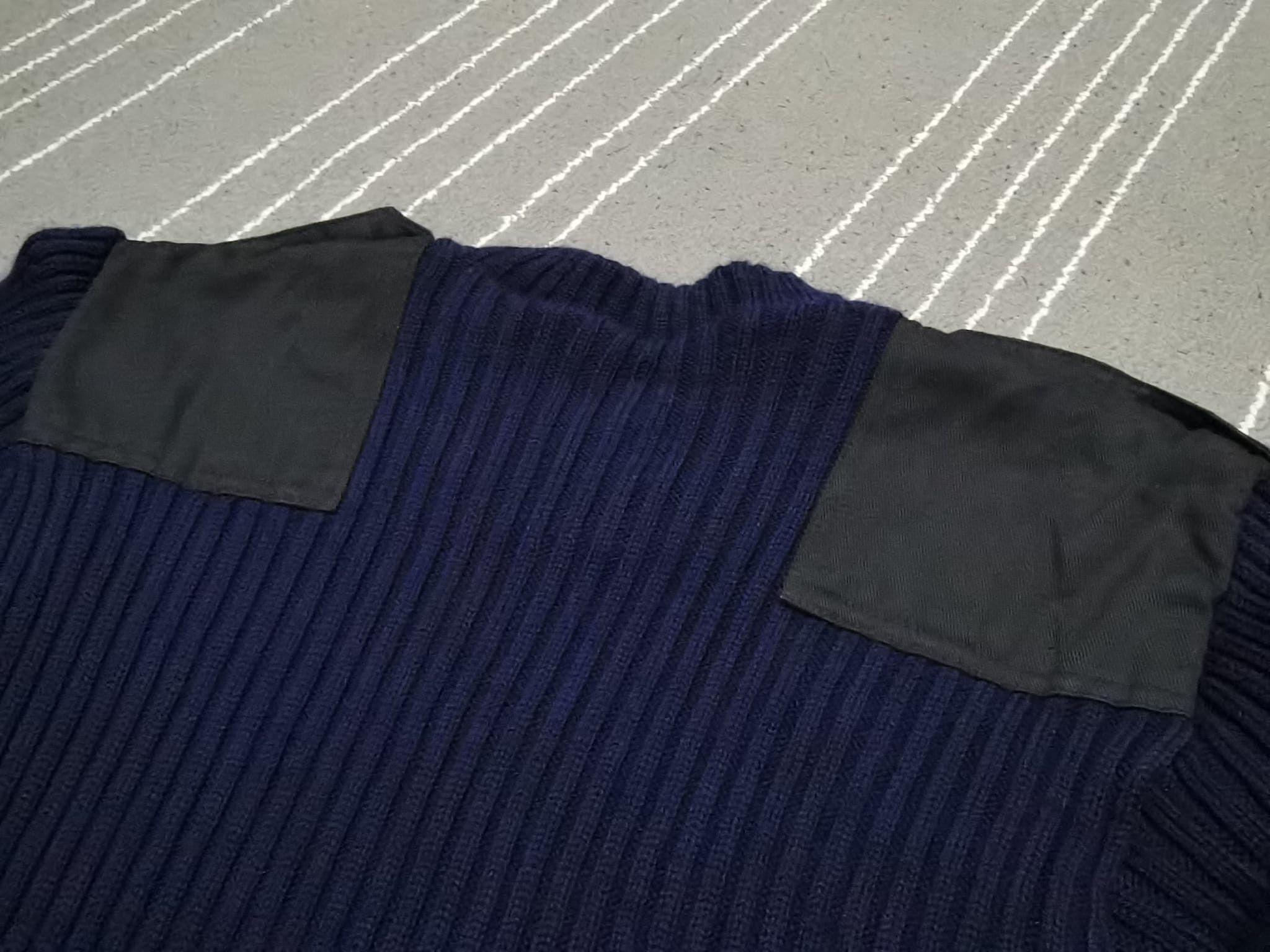 Other NAVY JERSEY PULLOVER military S 2144 Size US S / EU 44-46 / 1 - 9 Thumbnail