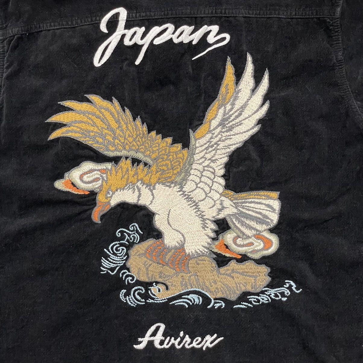 Avirex Avirex Sukajan Corduroy Button Jacket Rare Dragon Phoenix Size US L / EU 52-54 / 3 - 3 Thumbnail