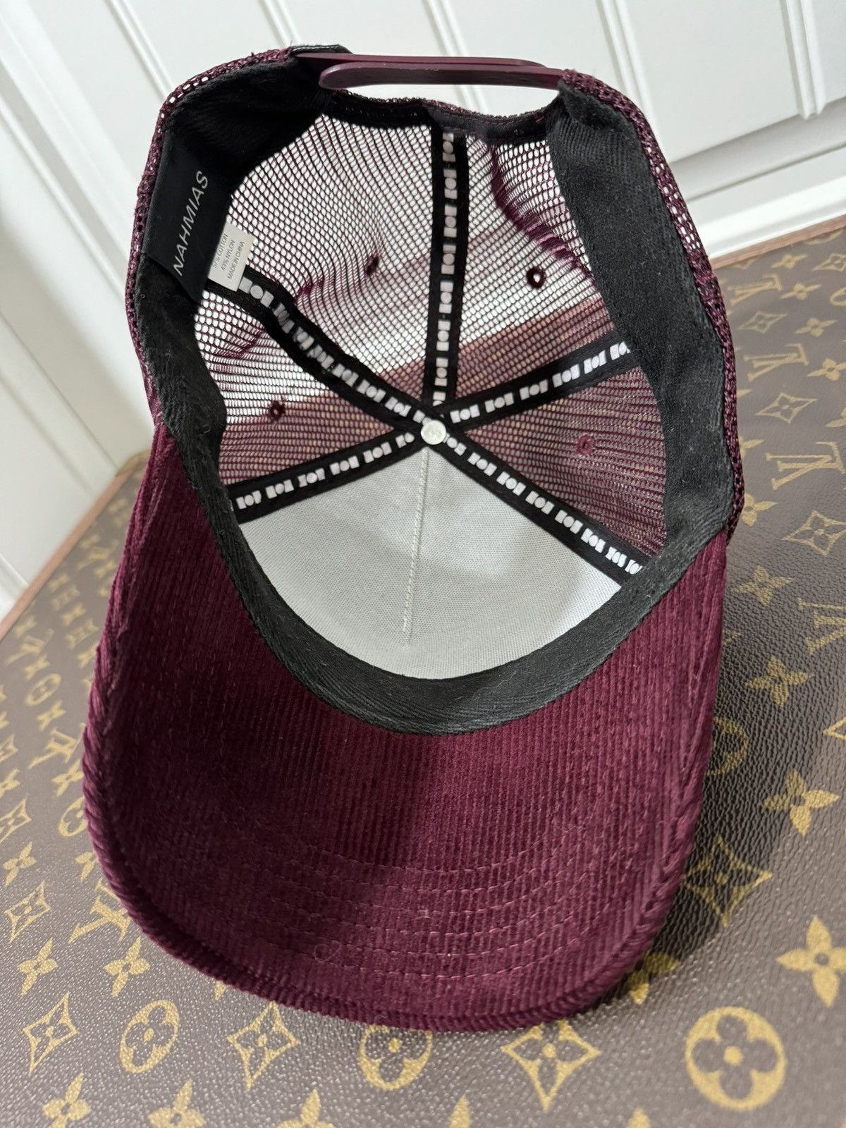 Nahmias Miracle Academy Corduroy Hat Size ONE SIZE - 10 Thumbnail