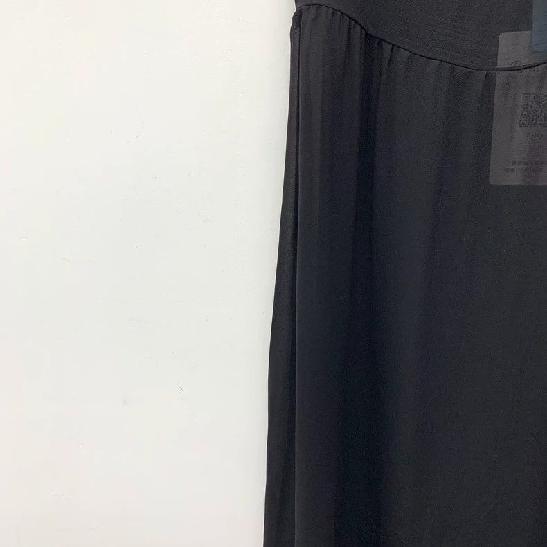 Dior Dior Black mulberry silk strap dress Size XS / US 0-2 / IT 36-38 - 4 Thumbnail