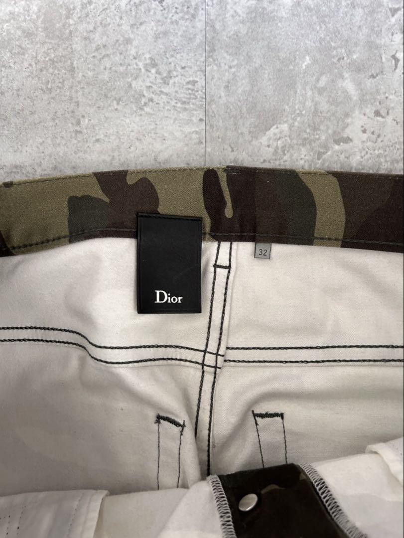 Dior Dior Homme W32 Camouflage Pants by Kris Van Assche Size US 32 / EU 48 - 4 Thumbnail