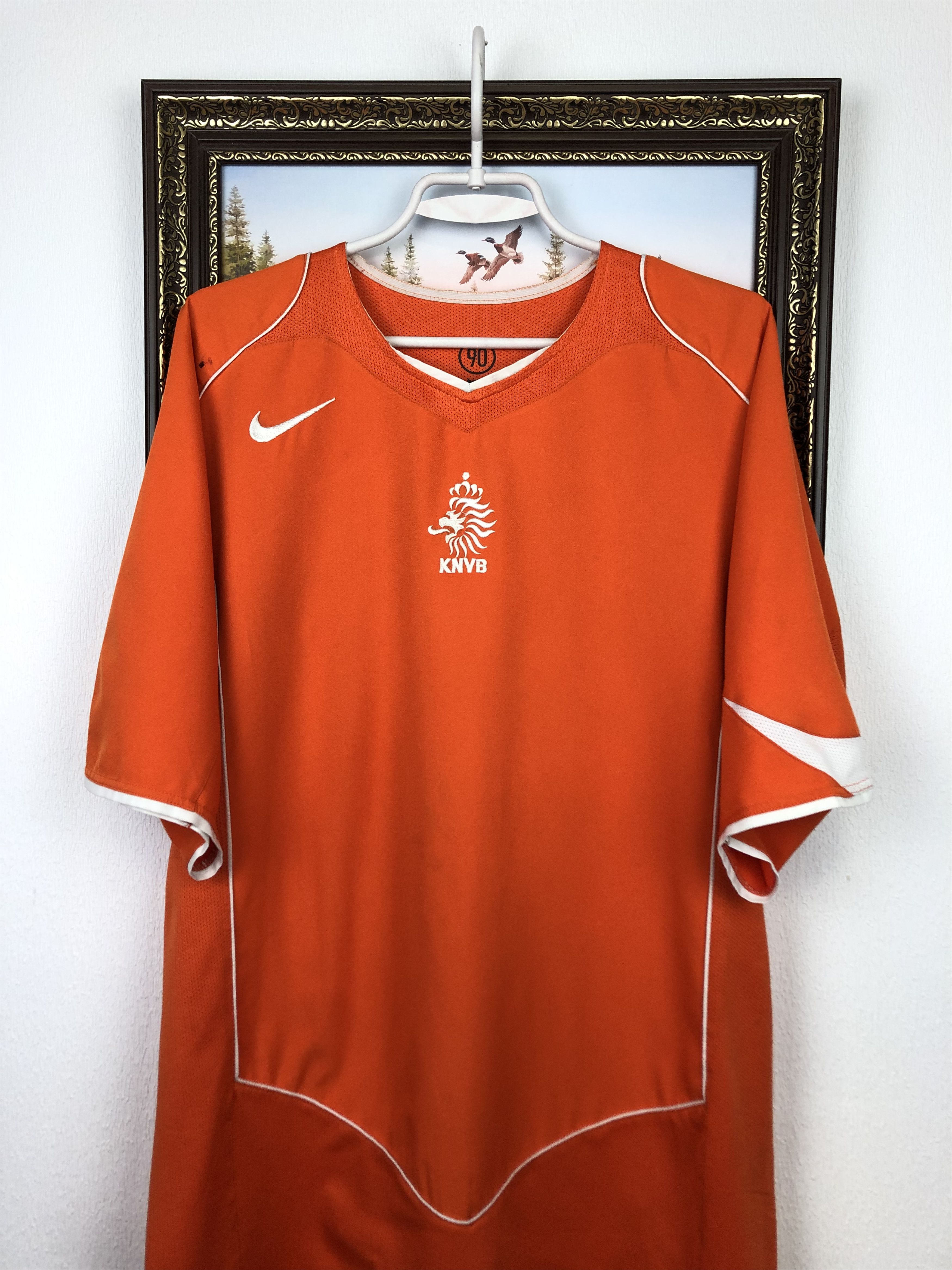 Nike Netherlands football shirt Soccer #8 Sneijder Nike Jersey Size US XL / EU 56 / 4 - 4 Thumbnail