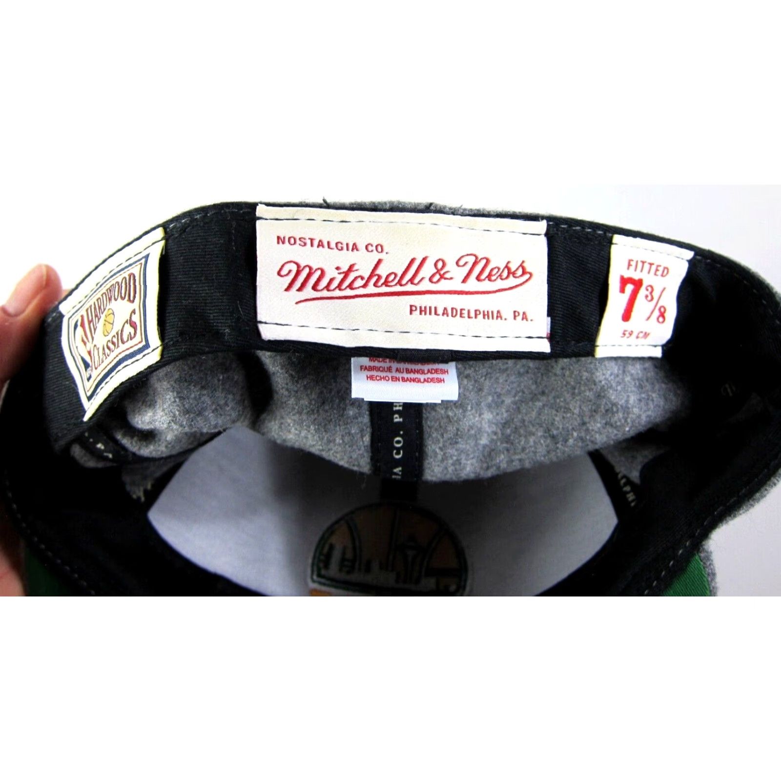 Mitchell & Ness VINTAGE Seattle Supersonics Mitchell & Ness Grey Wool Blend Hat 7 3/8 Fitted Size ONE SIZE - 8 Thumbnail