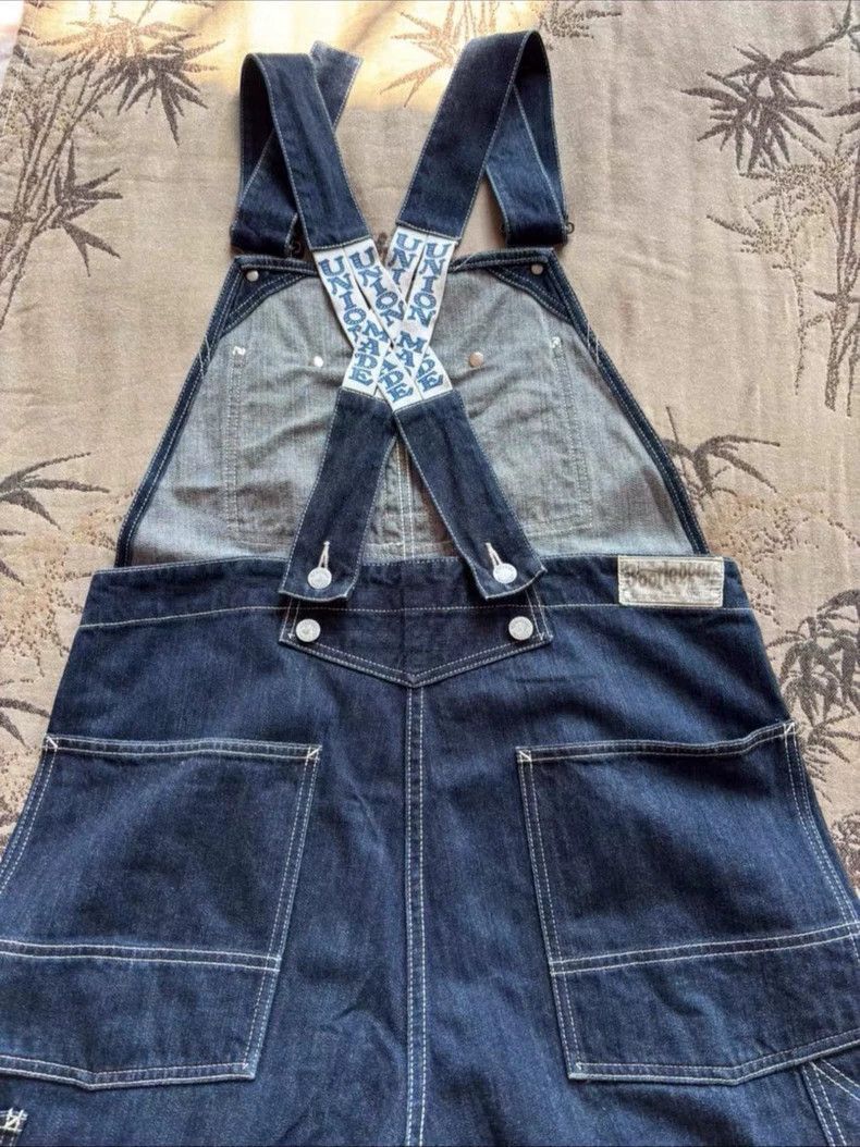 Freewheelers Vintage Freewheelers Bootleggers Denim Overalls-2506 Size US 30 / EU 46 - 4 Thumbnail