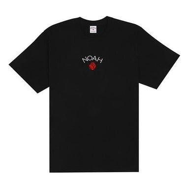Noah FW20 Noah Embroidered Rose Logo Black Shirt Size US M / EU 48-50 / 2 - 2 Thumbnail
