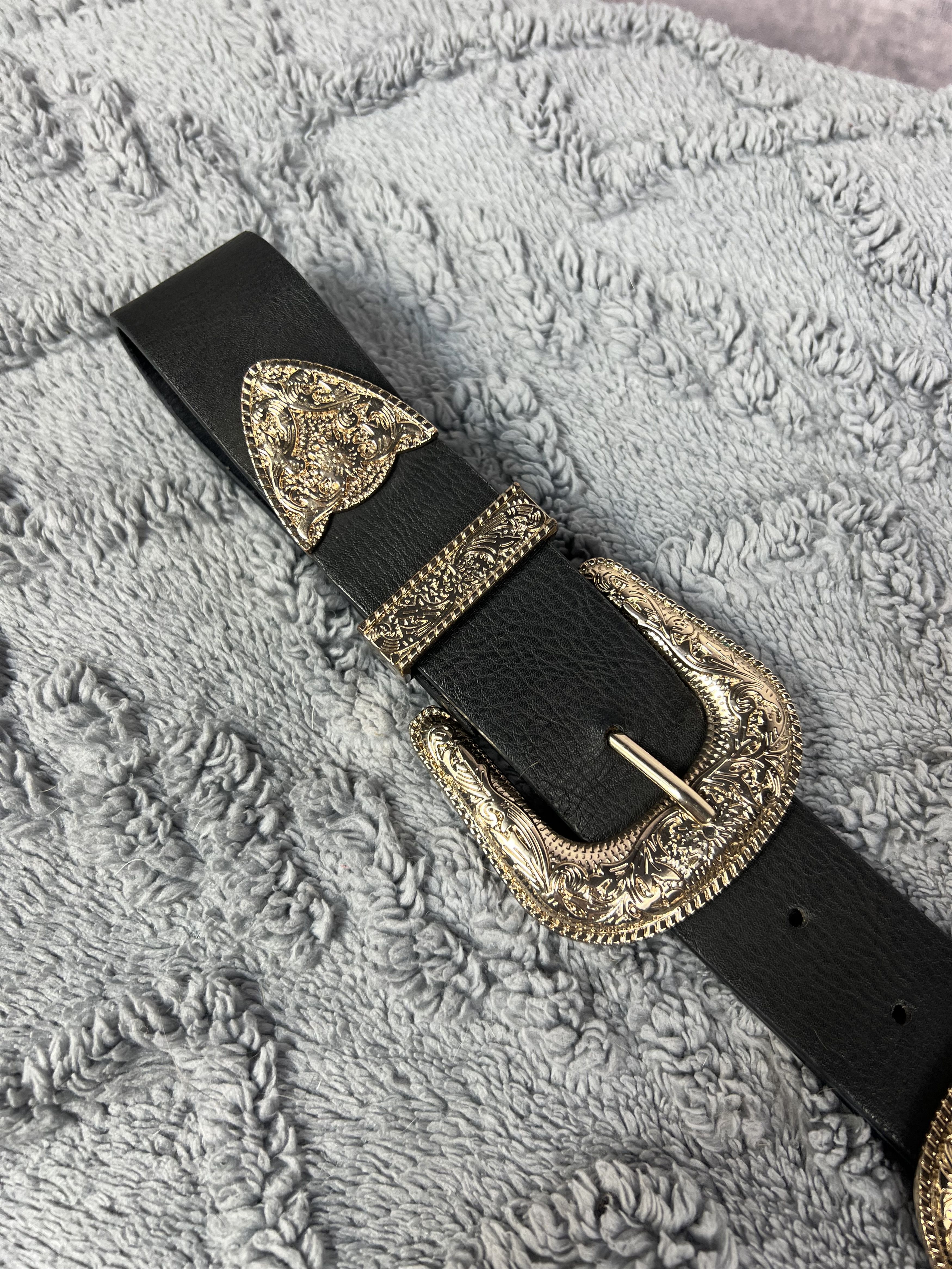Hysteric Glamour × If Six Was Nine Double Buckle belt B.B. Simons styled belt Size ONE SIZE - 5 Thumbnail