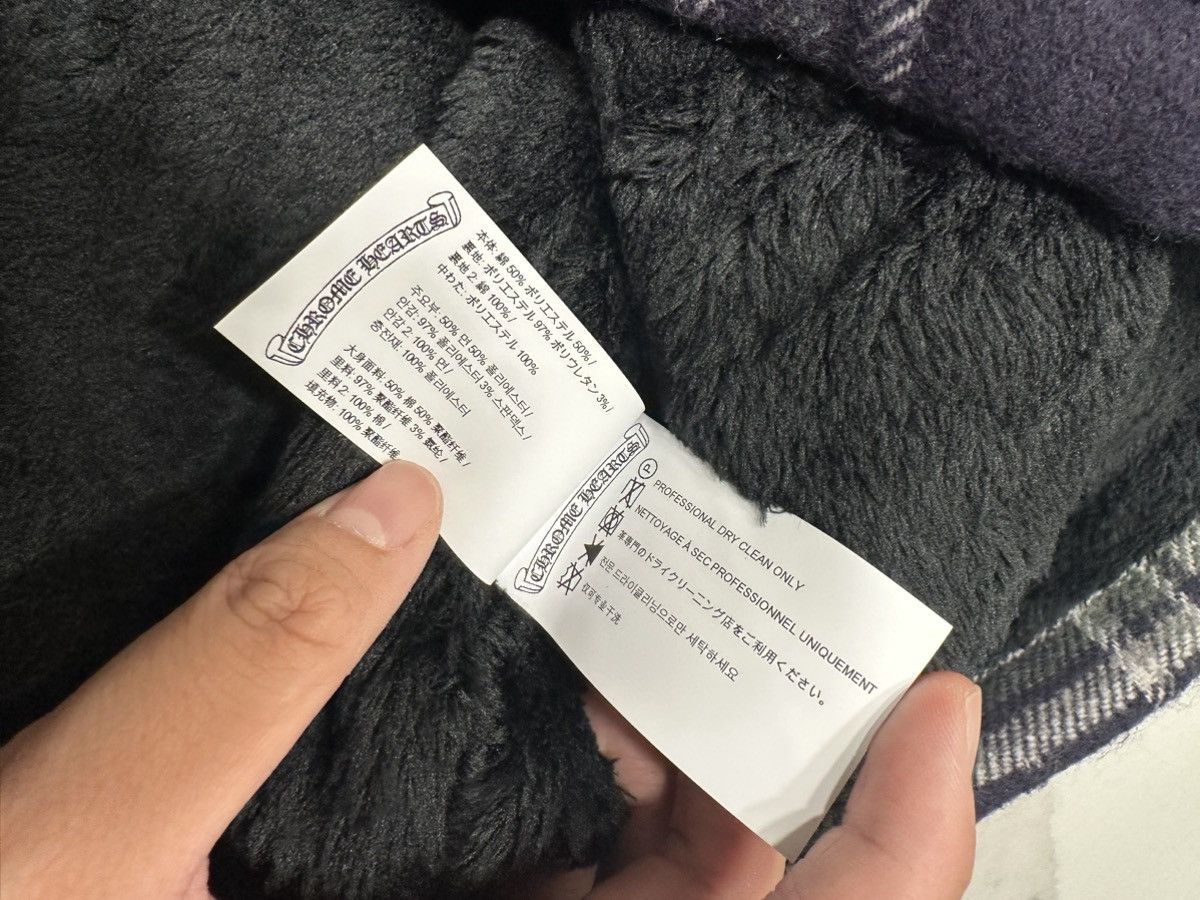 Chrome Hearts 🔥Chrome Hearts Flannel Work Dog Silver button Shirt🔥 Size US XL / EU 56 / 4 - 10 Thumbnail