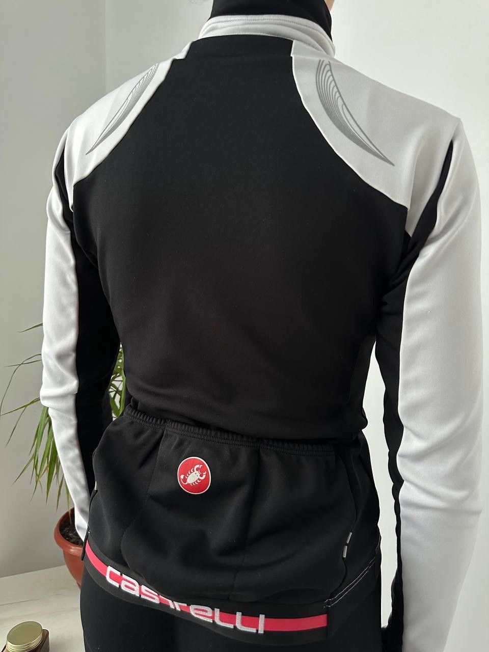 Japanese Brand × Vintage Vintage Castelli Full Zip Hoodie Stretch Pockets Logo Size M / US 6-8 / IT 42-44 - 11 Thumbnail