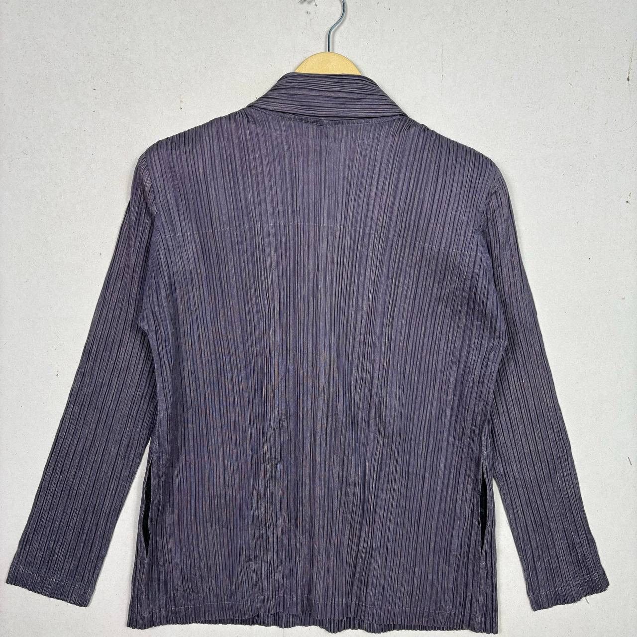 Pleats Please Issey Miyake Pleats Please Issey Miyake Pleated Jacket Button Up Size US M / EU 48-50 / 2 - 4 Thumbnail