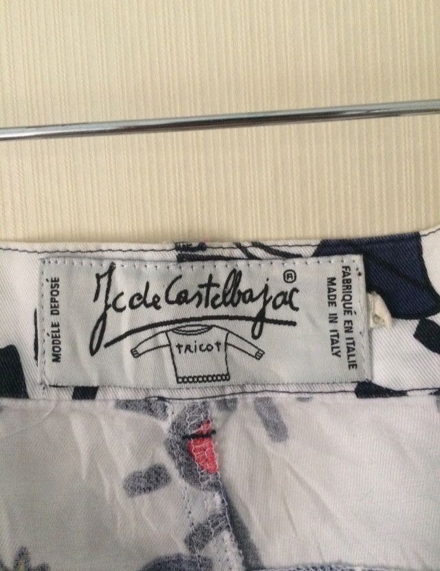 Jean Charles De Castelbajac Vintage Jean Charles De Castelbajac Printed Pants Size 26" / US 2 / IT 38 - 8 Thumbnail