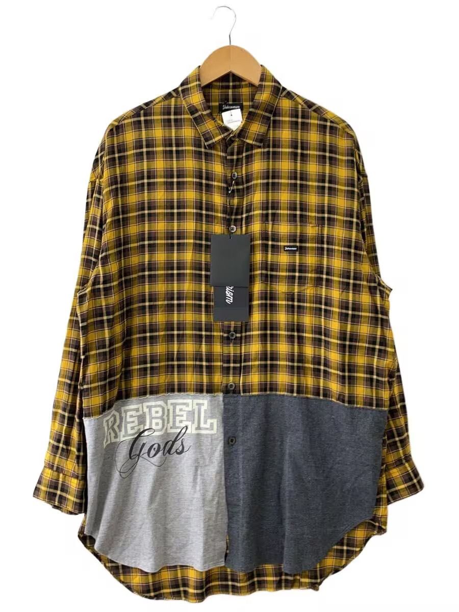 Undercover Reconstructed Hybrid Plaid Button Shirt Size US L / EU 52-54 / 3 - 1 Thumbnail