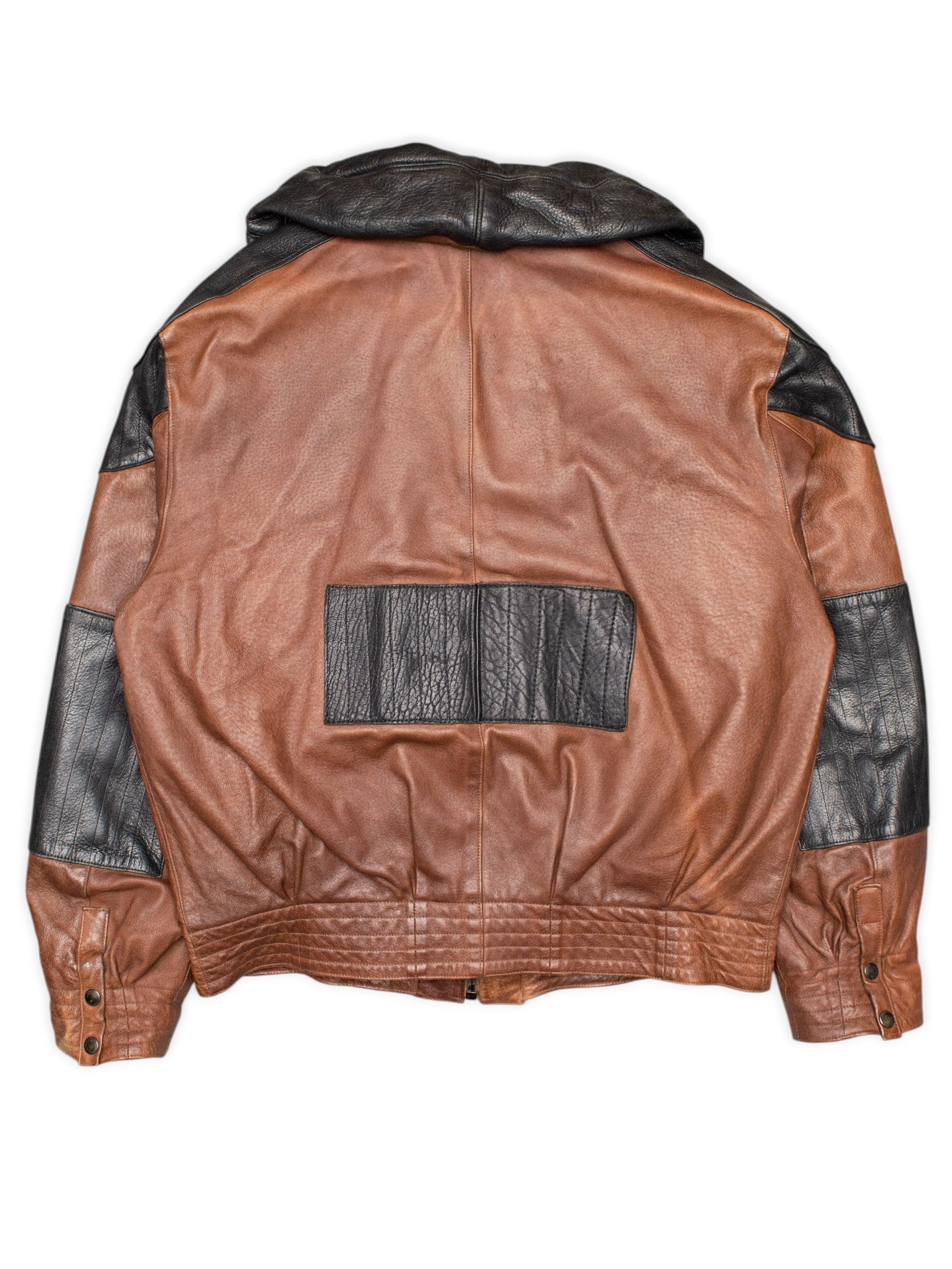 Marithe + Francois Girbaud Marithé & François Girbaud - 1980s - life preserver leather Size US L / EU 52-54 / 3 - 2 Thumbnail