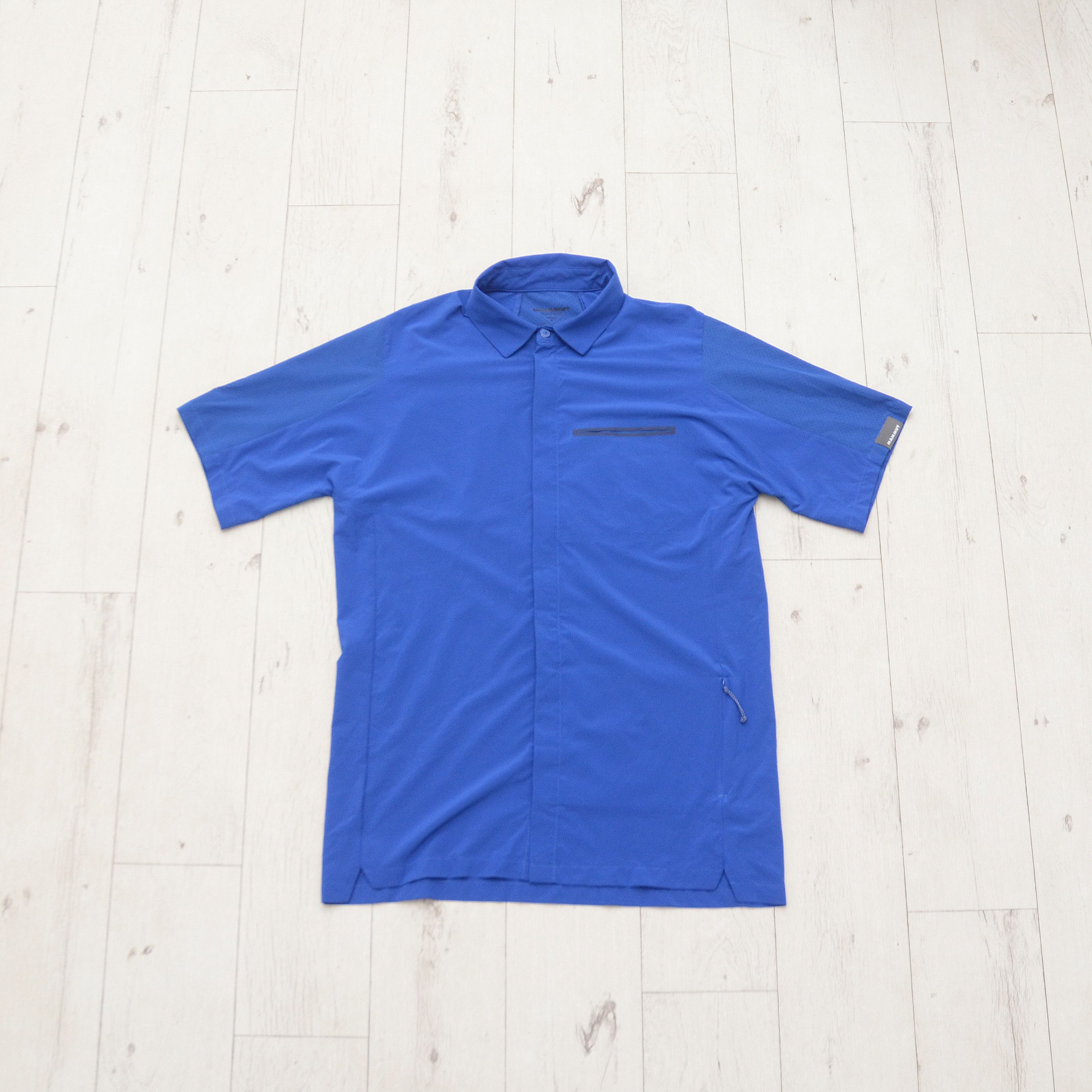 Mammut MAMMUT Crashiano Shirt SS19 Bright Blue Lightweight Outdoor Size US M / EU 48-50 / 2 - 1 Thumbnail