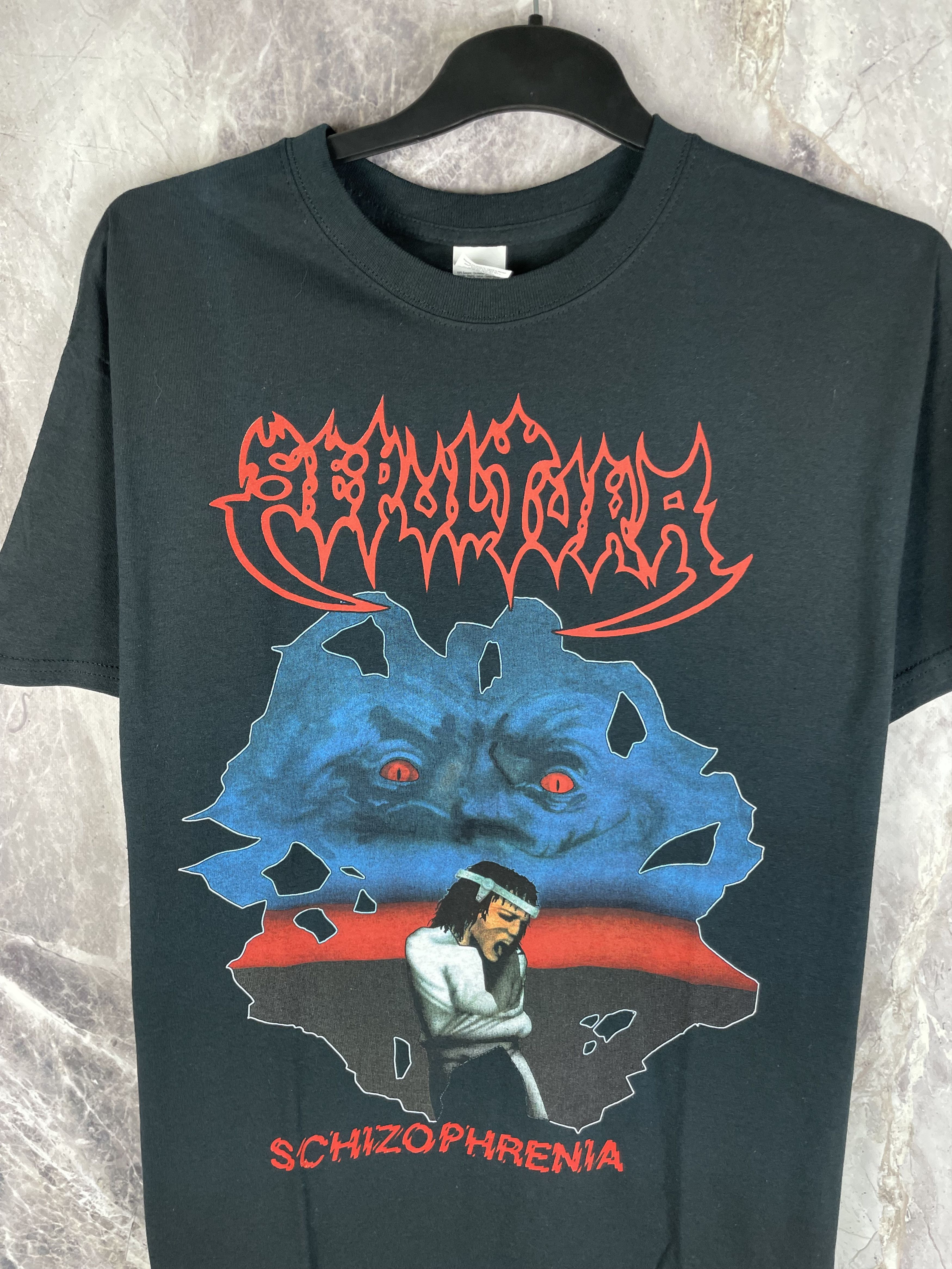 Band Tees Sepultura - Schizophrenia Tee Size US L / EU 52-54 / 3 - 3 Thumbnail