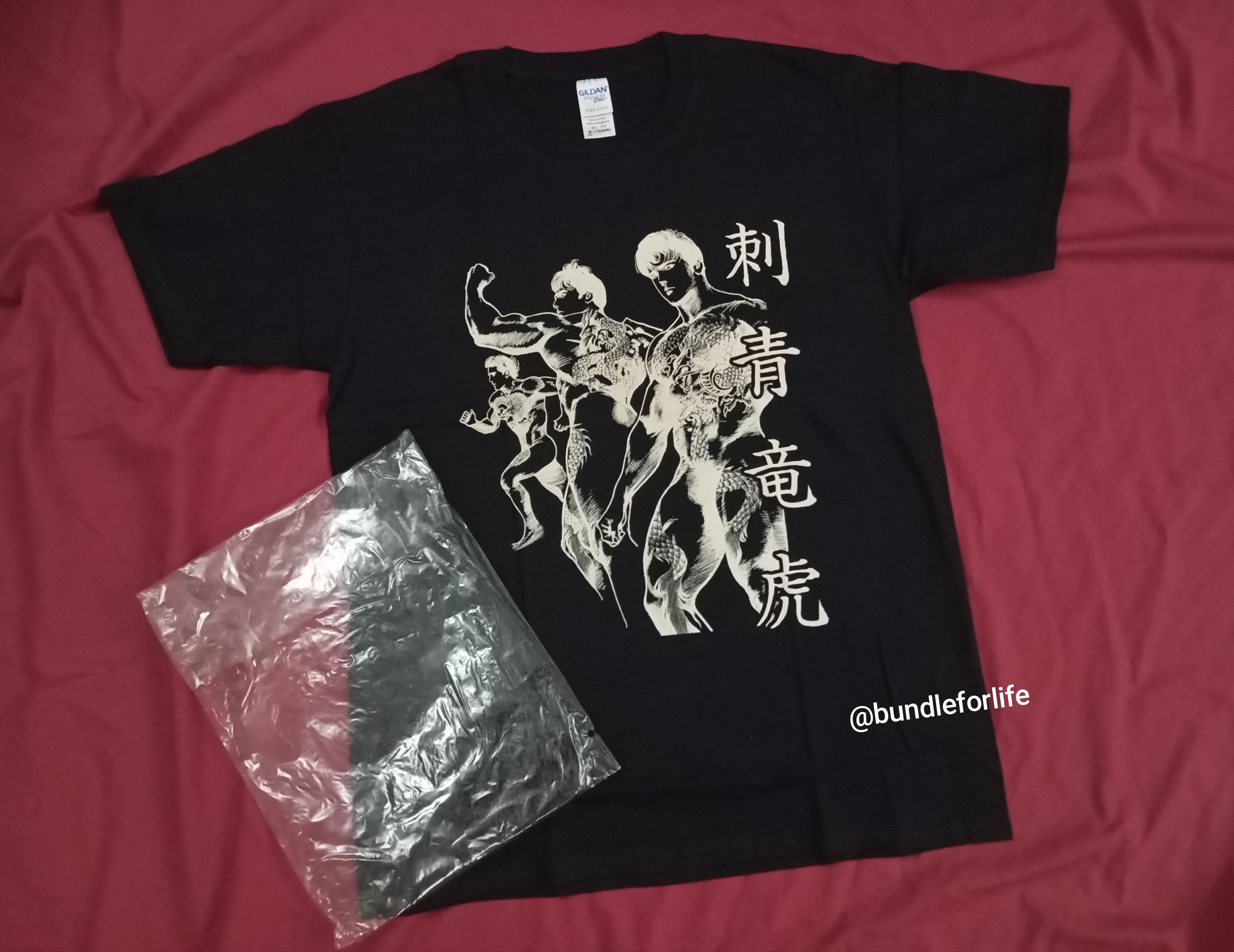 Japanese Brand RARE NEW Crying Freeman Ikegami Ryoichi Exhibition tshirt Size US M / EU 48-50 / 2 - 4 Thumbnail