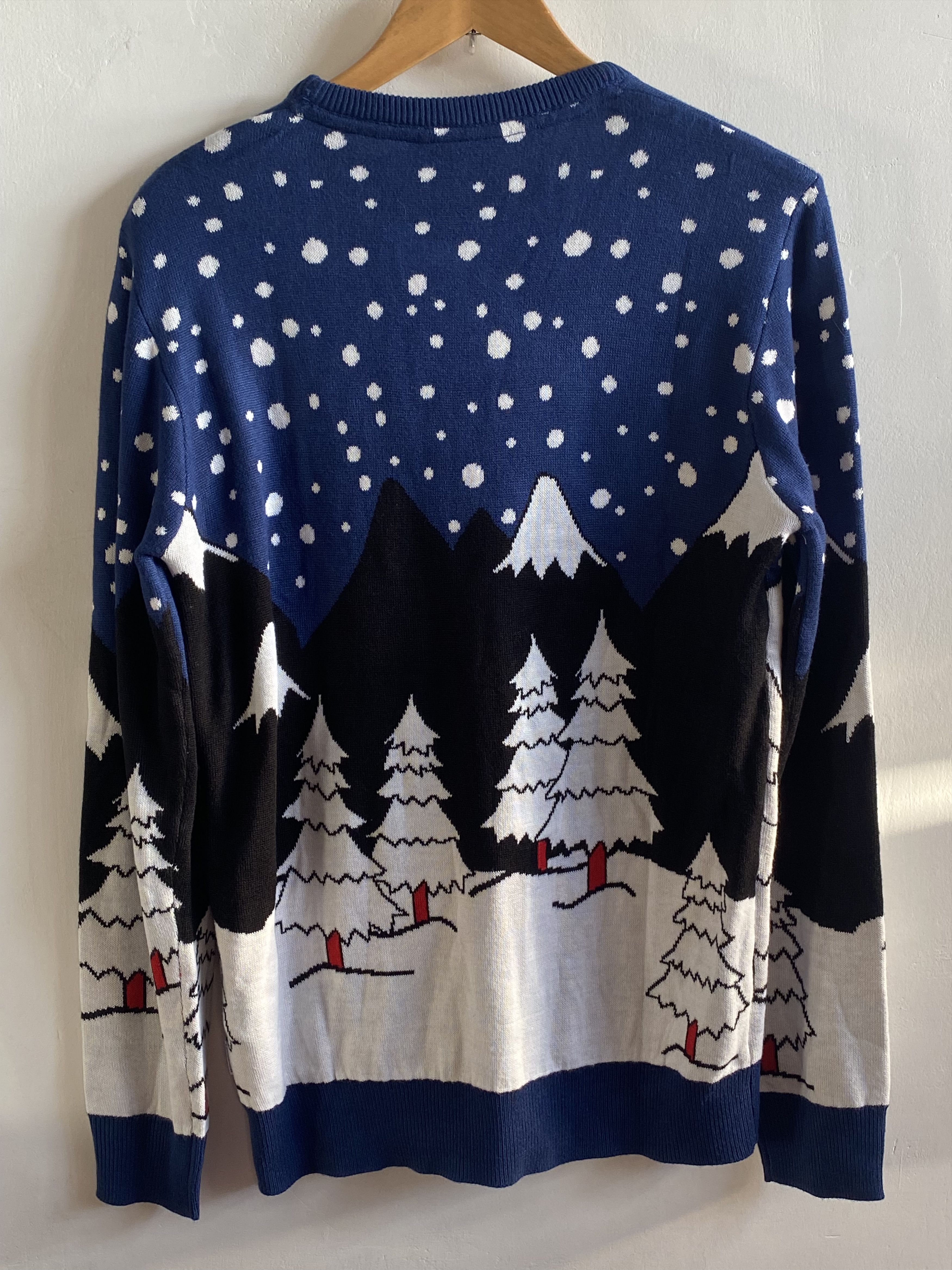 Lindbergh Lindbergh White Denmark Christmas sweater jumper xmas knit Size US S / EU 44-46 / 1 - 4 Thumbnail