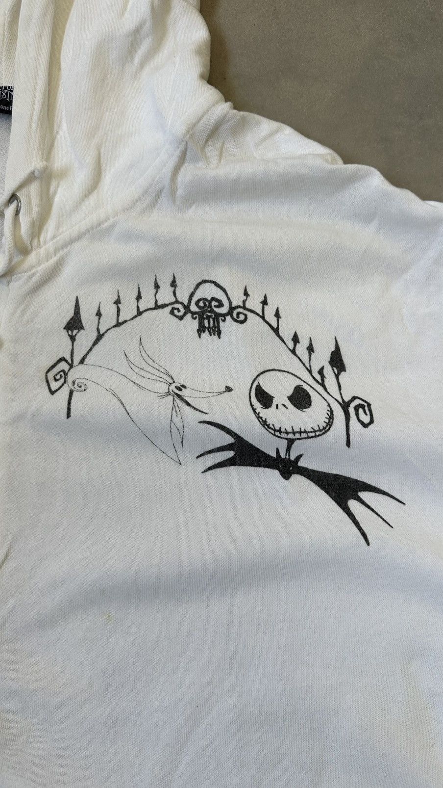 Vintage VINTAGE NIGHTMARE BEFORE CHRISTMAS HOODIE Size US XL / EU 56 / 4 - 3 Thumbnail
