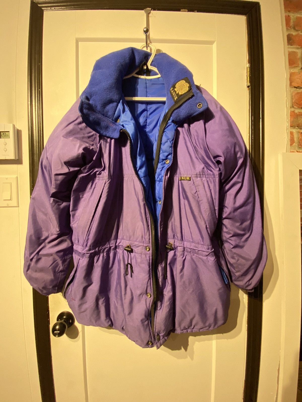 image of Vintage Kanuk Winter Coat in Purple, Men's (Size Large)