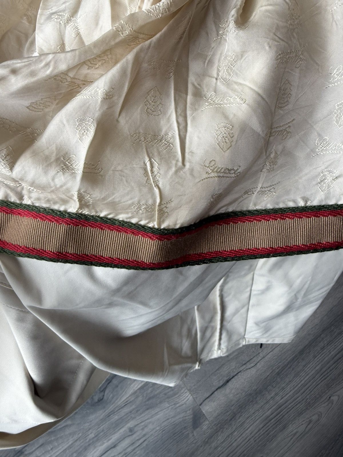 Gucci Double-Breasted Trench Coat with Belt Size US L / EU 52-54 / 3 - 19 Thumbnail