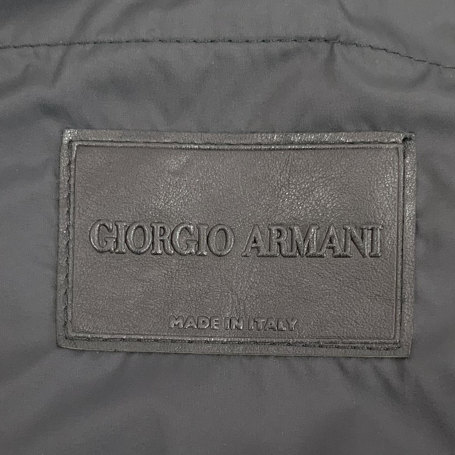 Armani Armani Multi-Pocket Zip Jacket Black (XL) Size US XL / EU 56 / 4 - 5 Thumbnail