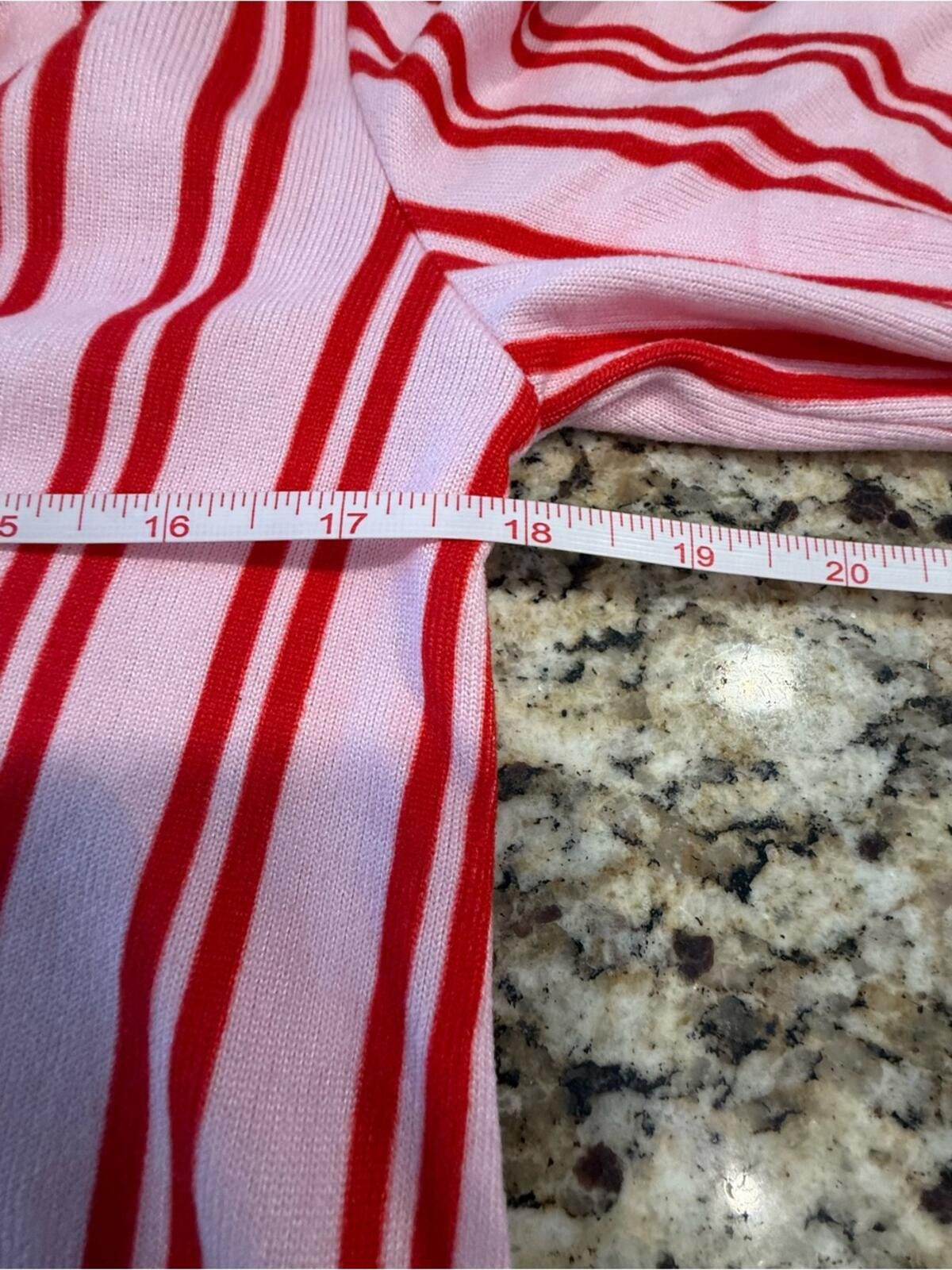 Other Alex & Parker top pink & red buttery soft striped SZ SM Size S / US 4 / IT 40 - 12 Thumbnail