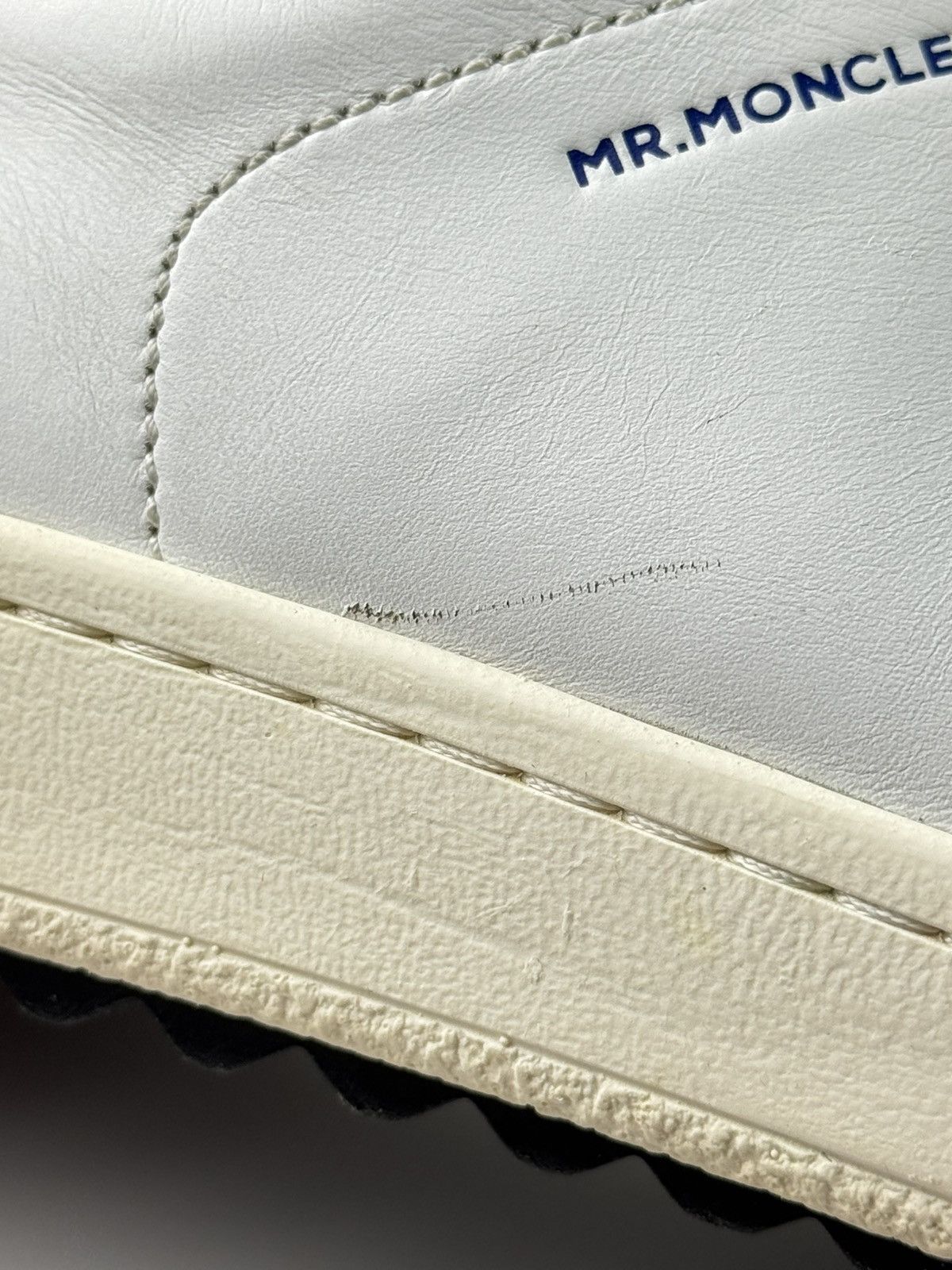Moncler Moncler Angeline Leather Sneakers White Size US 7 / EU 40 - 14 Thumbnail
