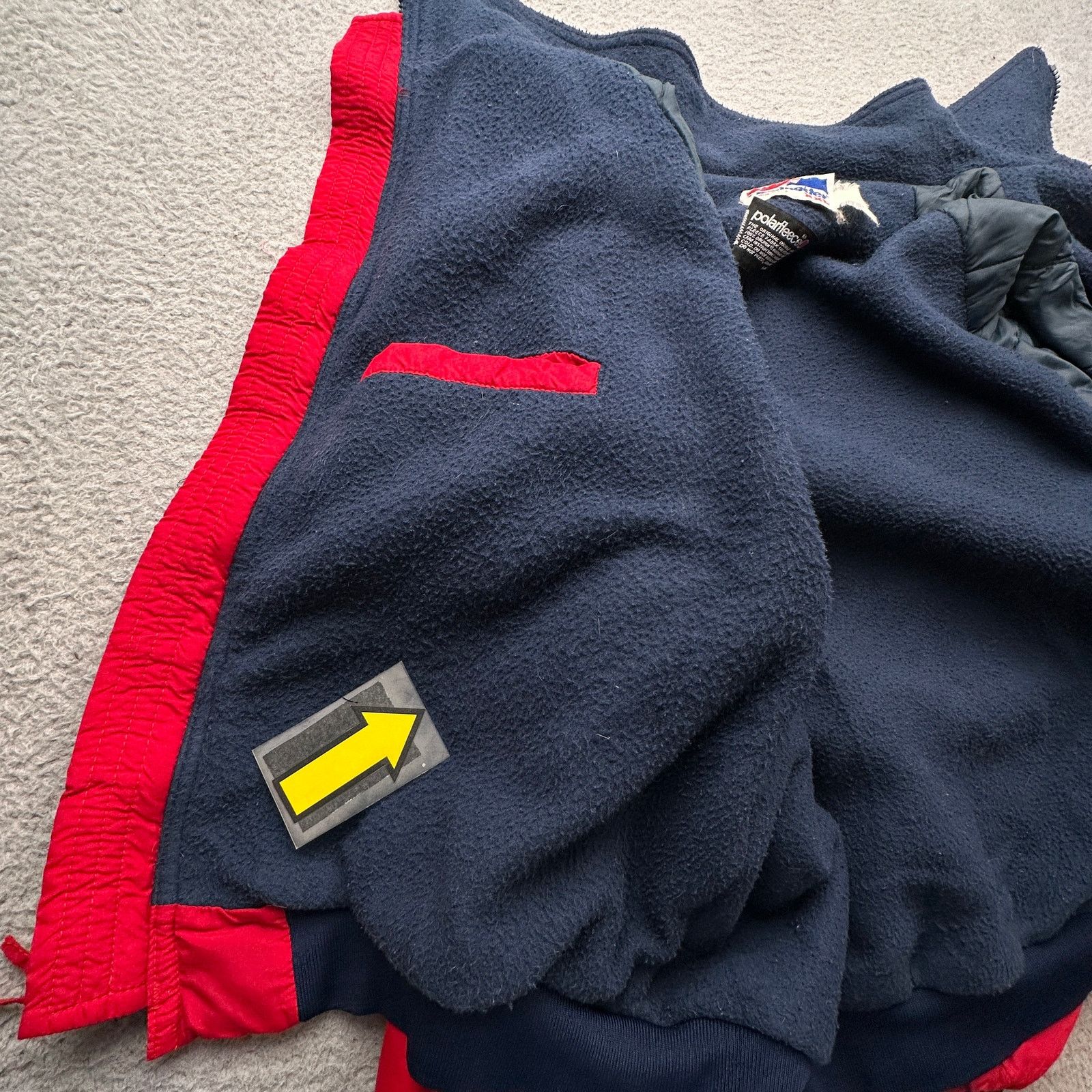 Swingster VTG Swingster Polar Fleece Bomber Lined Jacket XXL Saturn Size US XXL / EU 58 / 5 - 11 Thumbnail