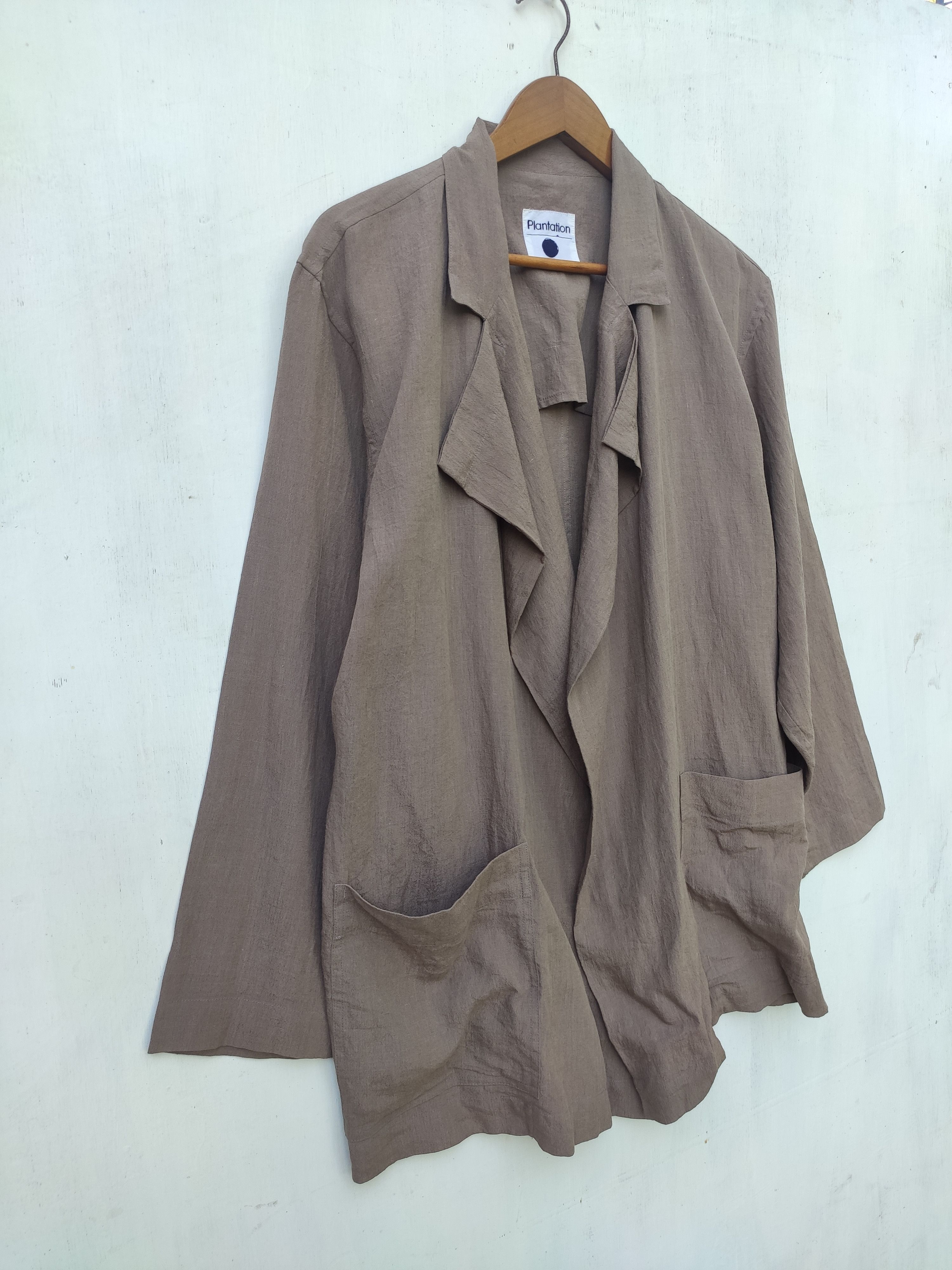 Issey Miyake 🔥 Archives 🔥Plantation by Issey Miyake kimono jacket linen Size US M / EU 48-50 / 2 - 4 Thumbnail