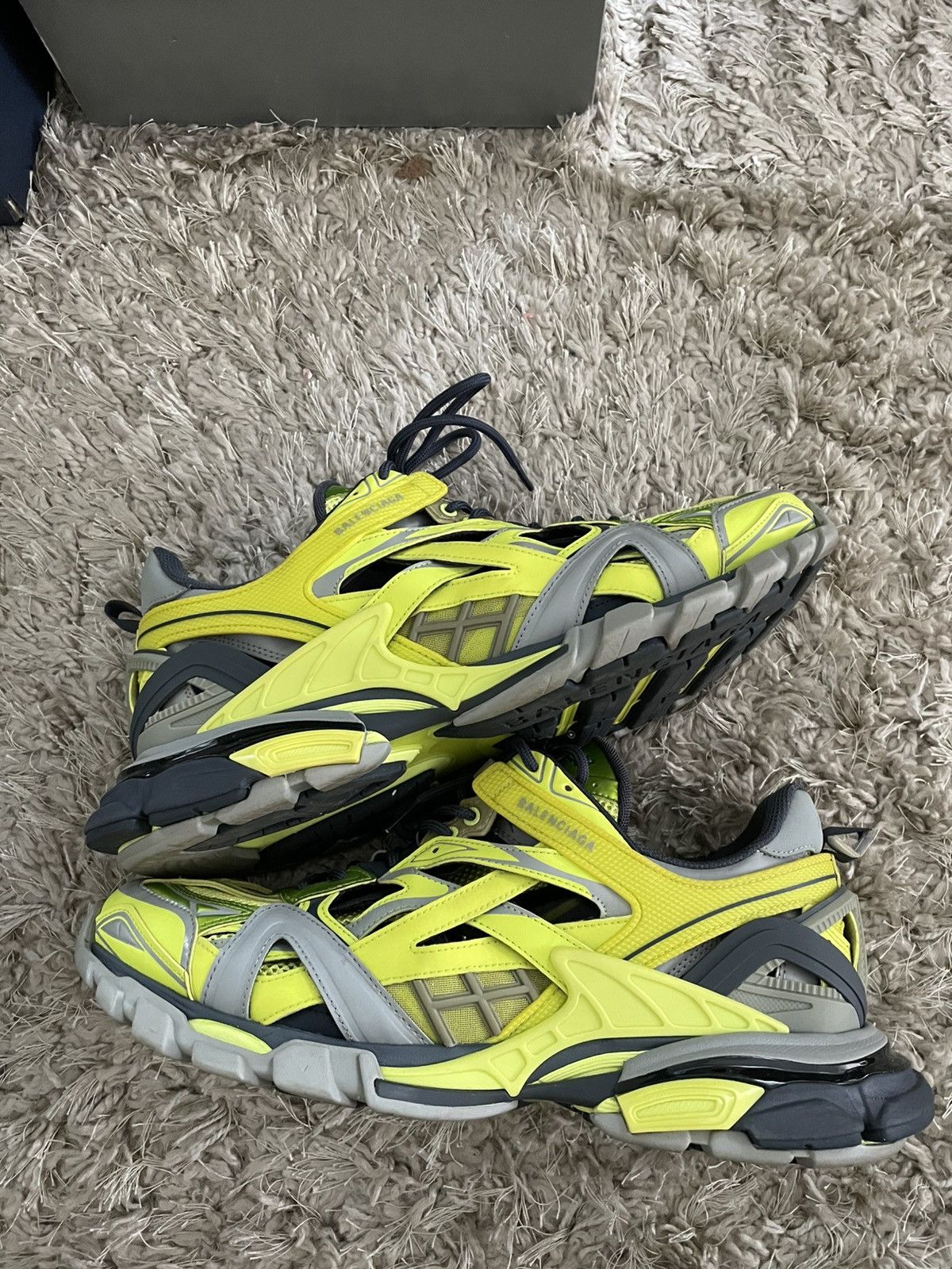 Balenciaga Balenciaga Track 2 Green Grey Size US 13 / EU 46 - 2 Thumbnail