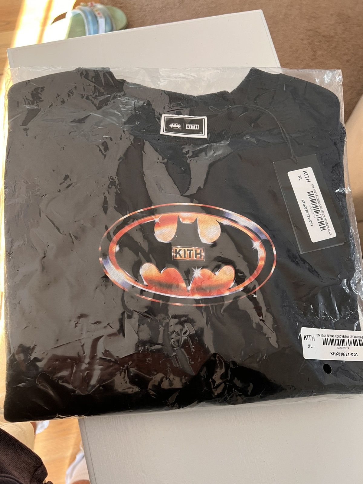 Kith KITH KIDS BATMAN ICONIC NELSON CREWNECK Size US XL / EU 56 / 4 - 1 Thumbnail