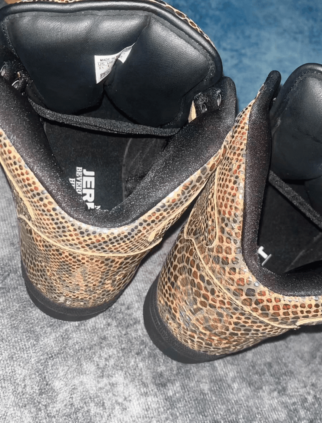 Adidas adidas Jeremyscott with python print and large tongue Size US 9.5 / EU 42-43 - 5 Thumbnail